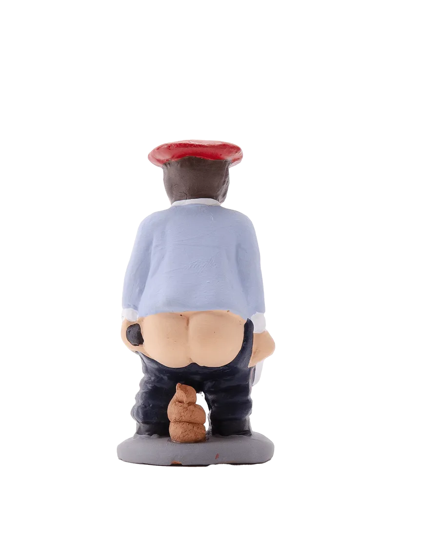 Figurine de Caganer Ertzaintza de Haute Qualité - Achetez Maintenant