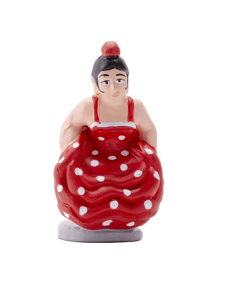 Figurine de Caganer Flamenca de Haute Qualité - Achetez Maintenant