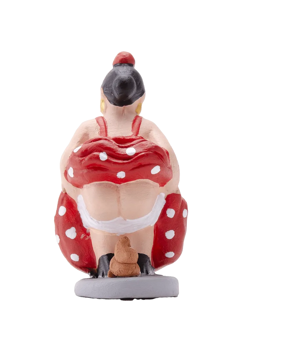 Figurine de Caganer Flamenca de Haute Qualité - Achetez Maintenant