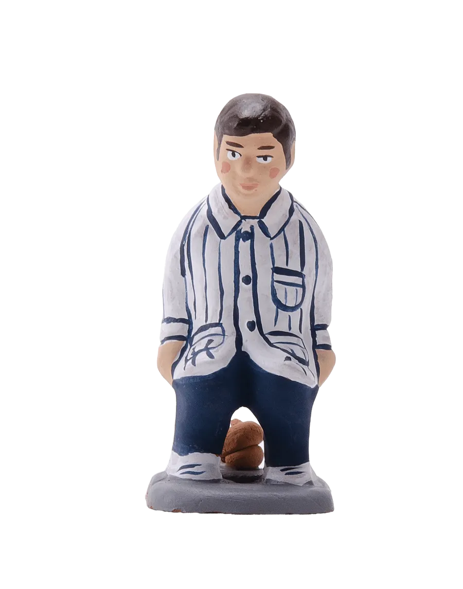 High-Quality Student Caganer Figure - Buy Now