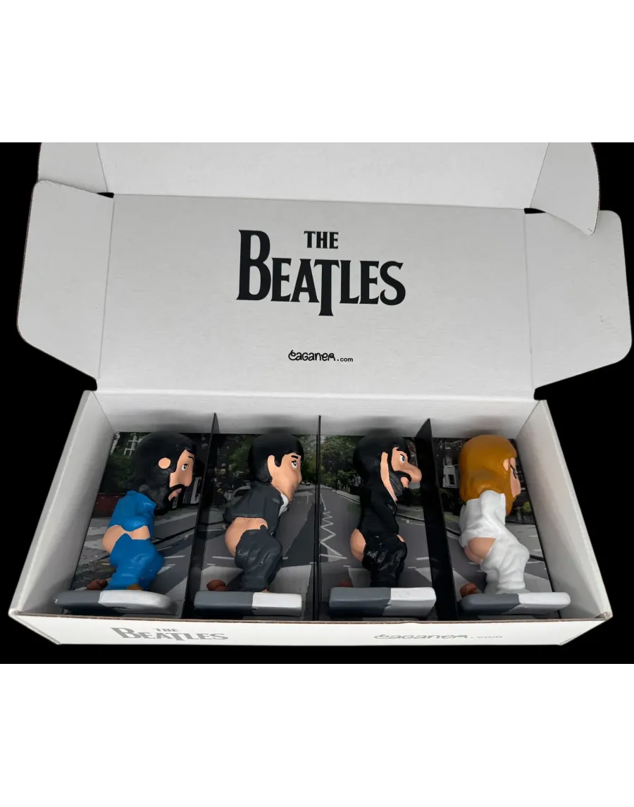 The Beatles Abbey Road Caganer Pack. Get yours now!