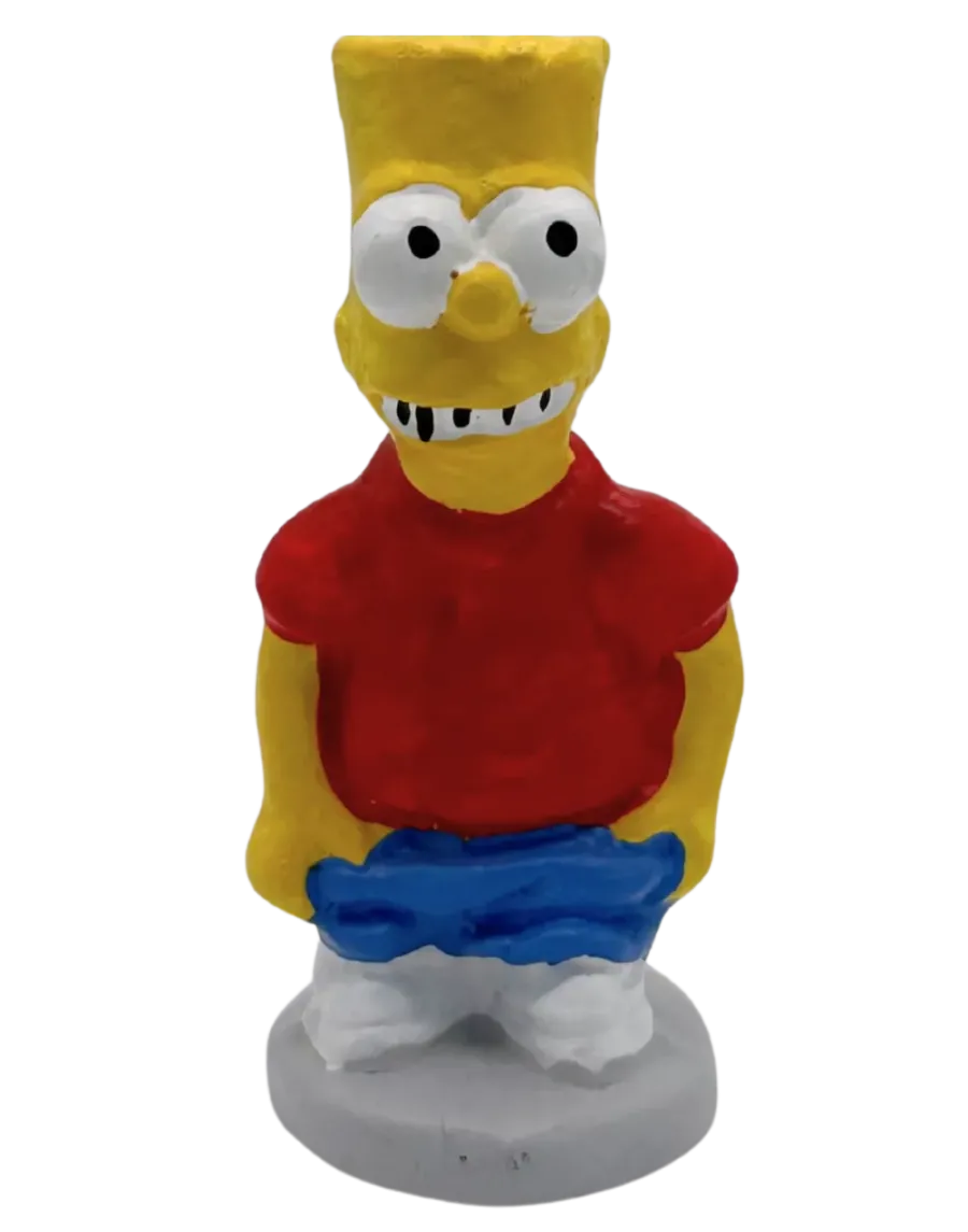 High-Quality Caganer Bart Simpson Figure - Buy Now