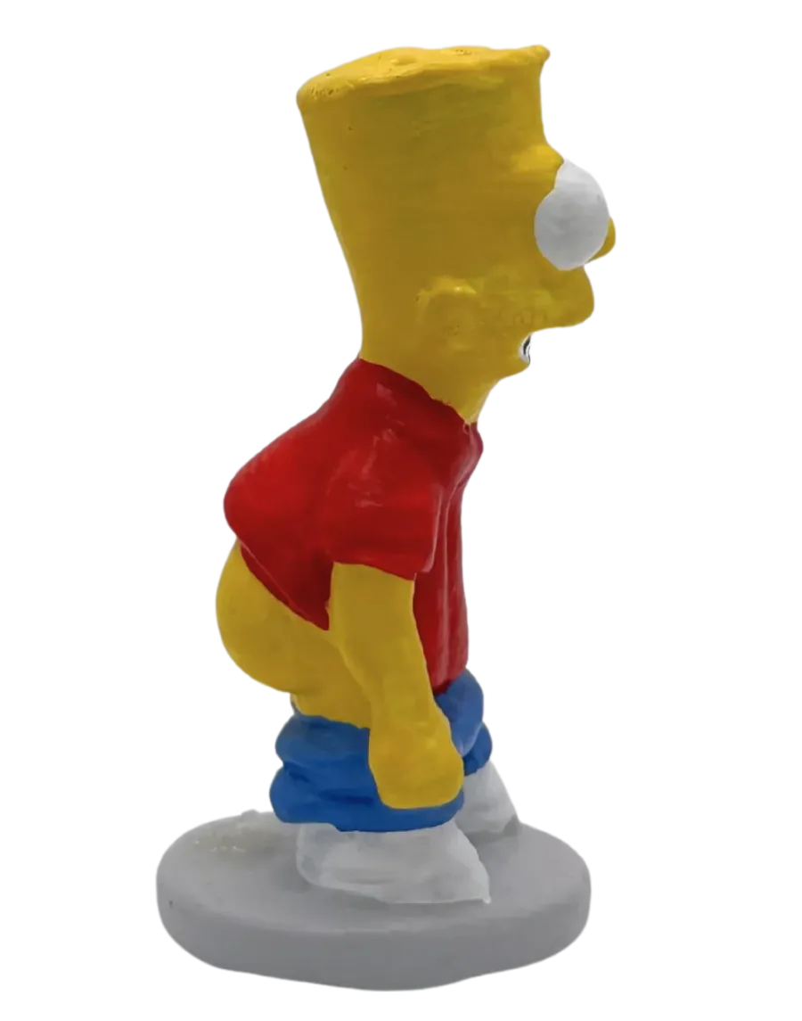 High-Quality Caganer Bart Simpson Figure - Buy Now
