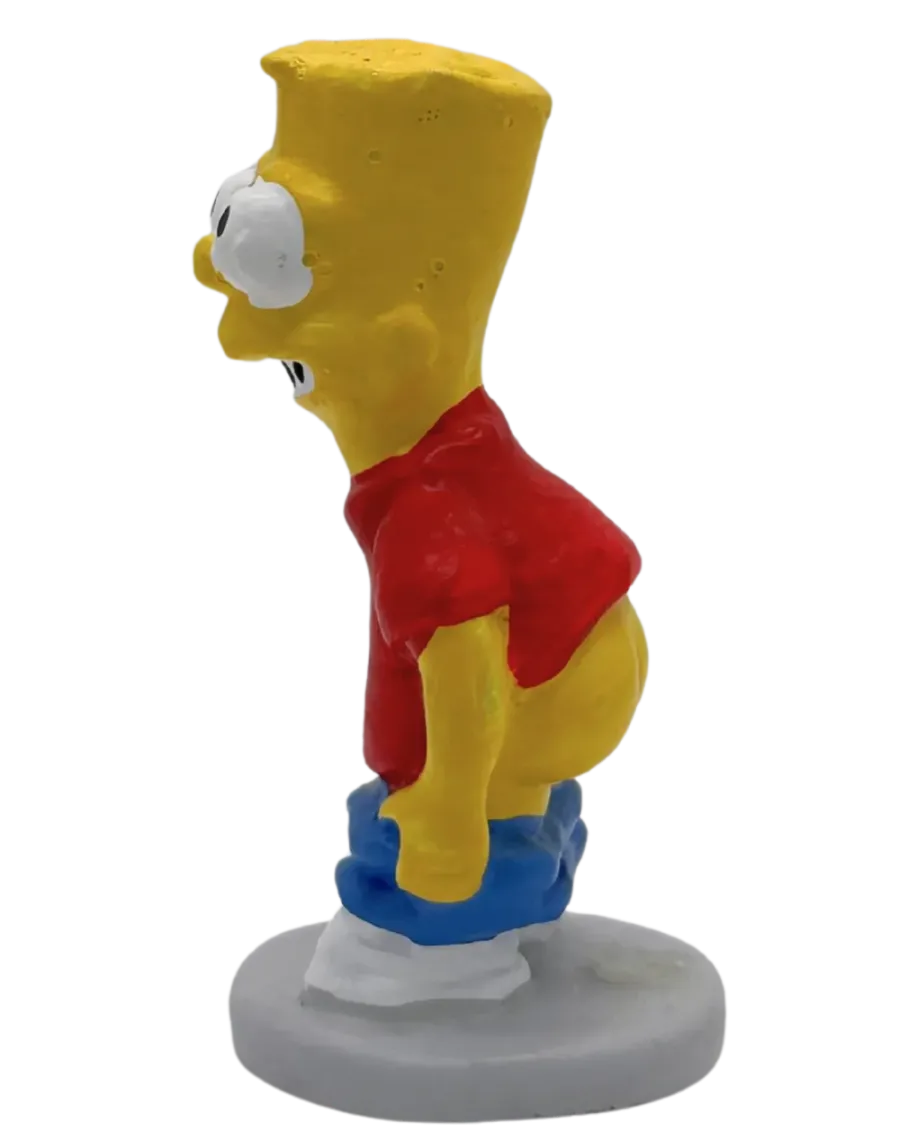 High-Quality Caganer Bart Simpson Figure - Buy Now