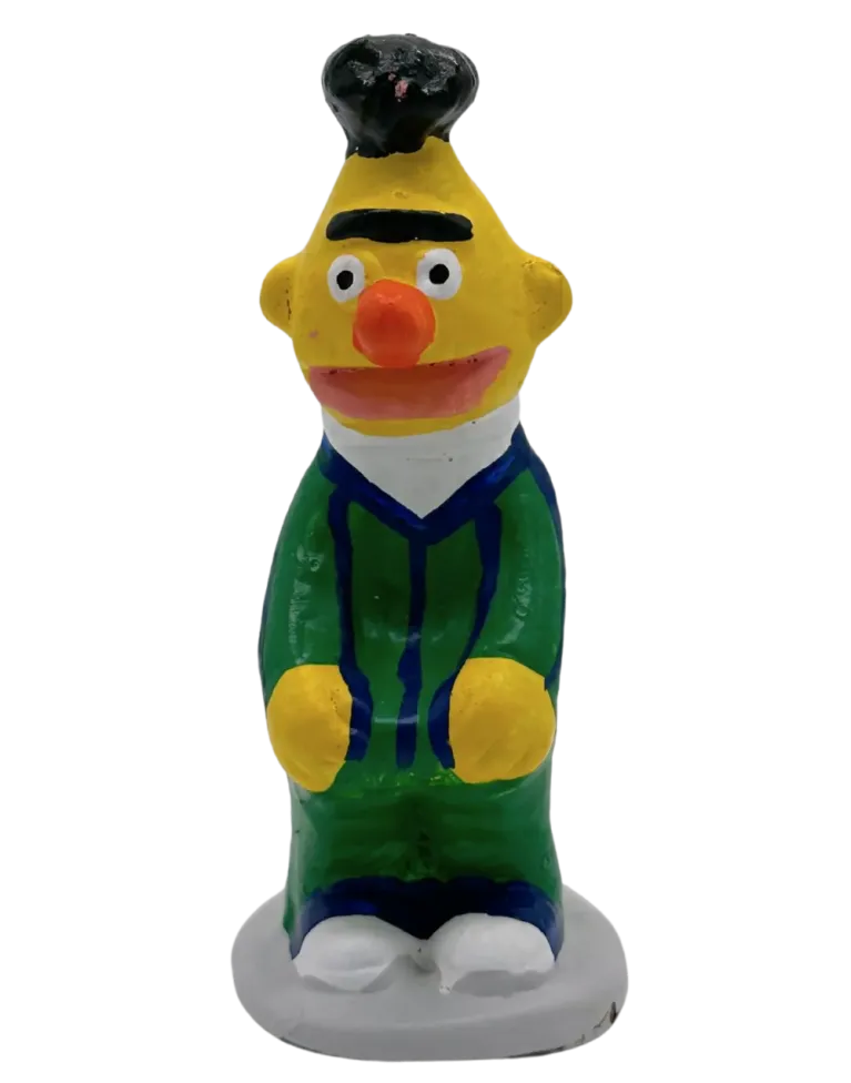 High-Quality Caganer Bert from Sesame Street - Buy Now