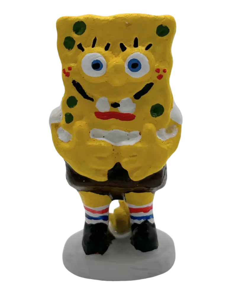 High-Quality Caganer SpongeBob - Buy Now
