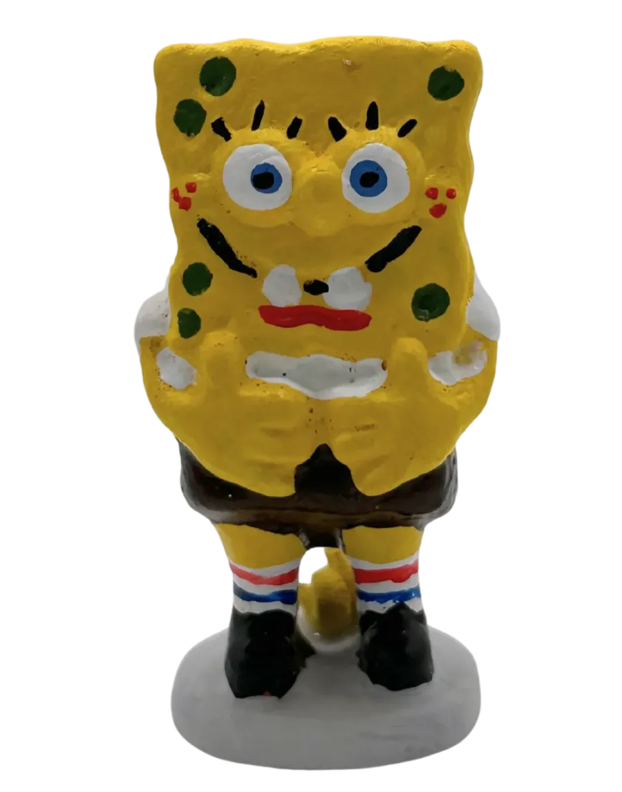 High-Quality Caganer SpongeBob - Buy Now
