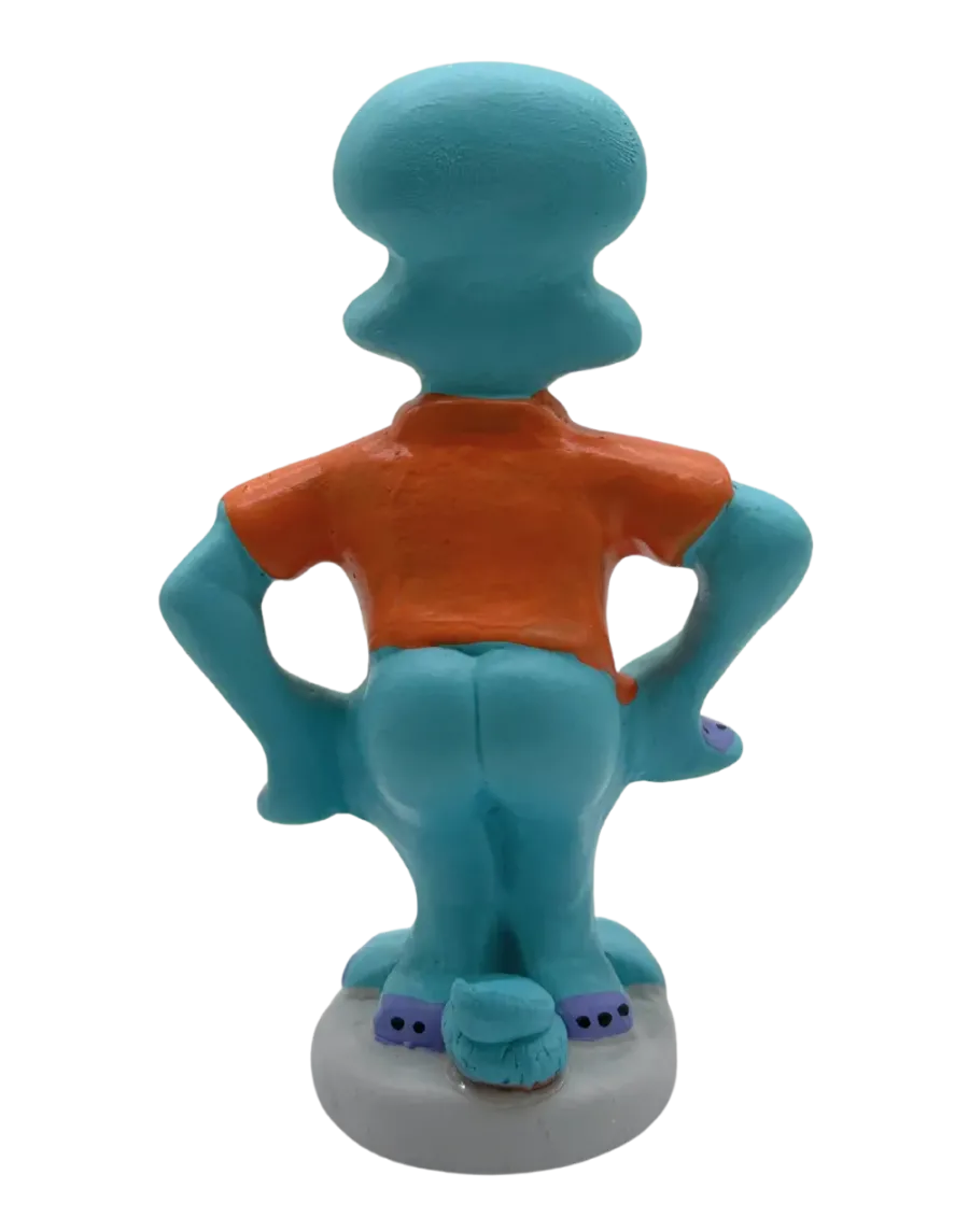 Squidward. Clarinet, style, and delightfully fine irony