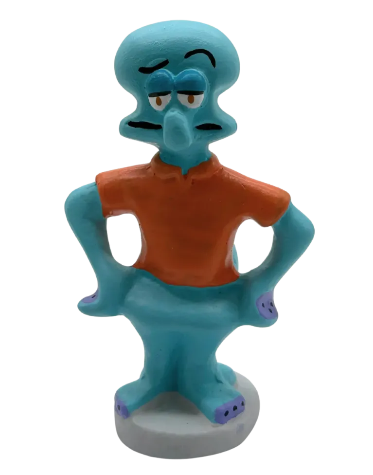 Squidward. Clarinet, style, and delightfully fine irony
