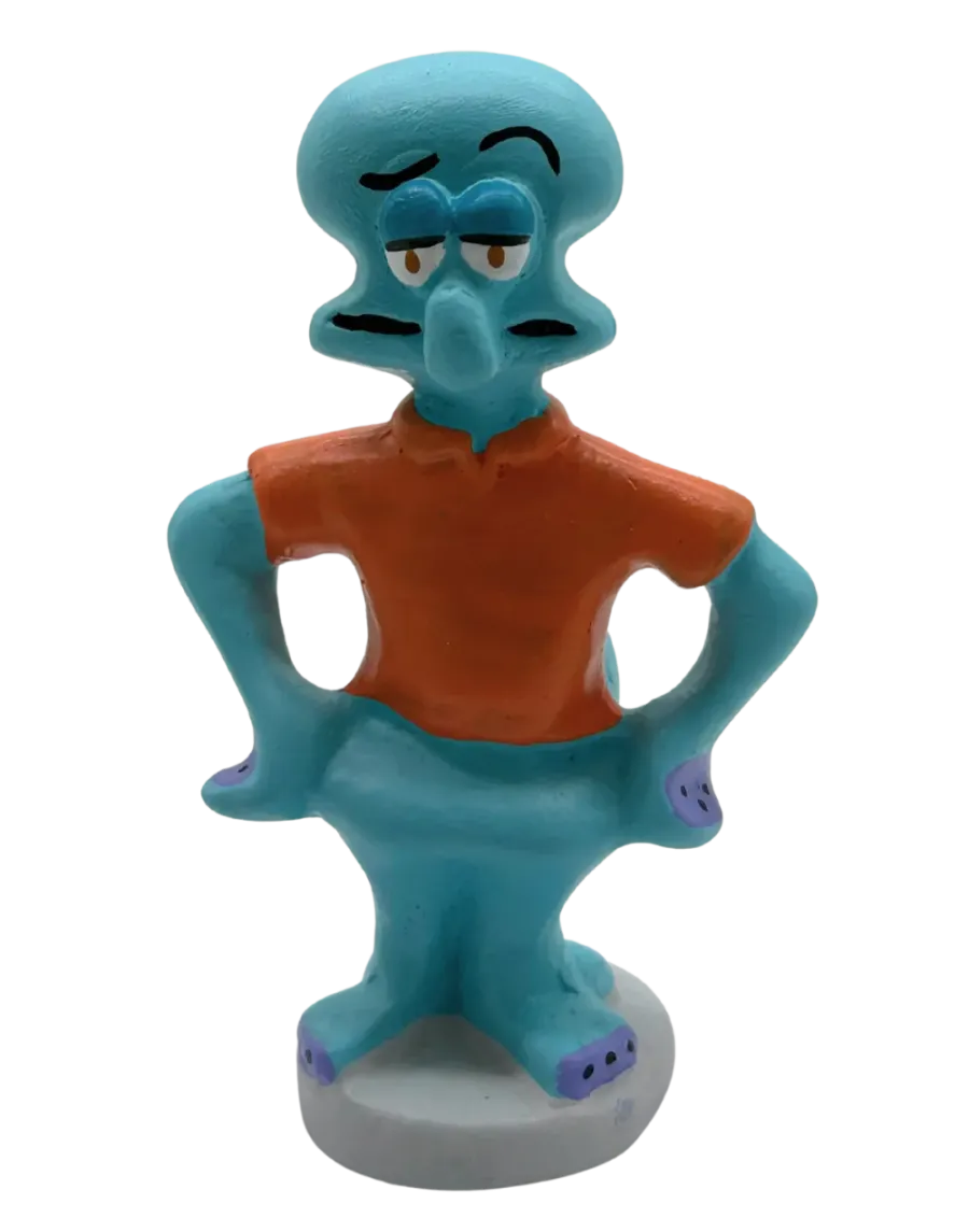 Squidward. Clarinet, style, and delightfully fine irony