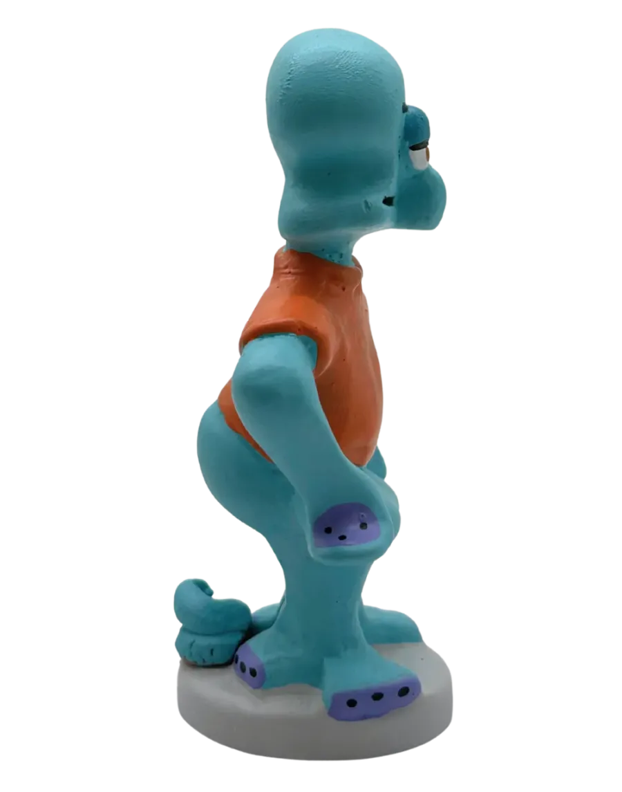 Squidward. Clarinet, style, and delightfully fine irony