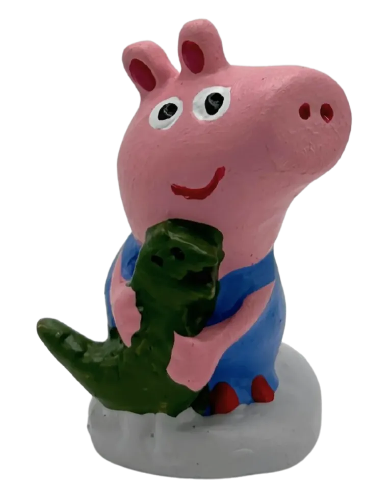 High-Quality George Pig Caganer Figure - Buy Now
