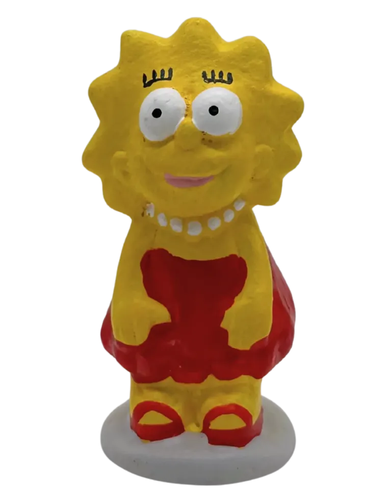 High-Quality Lisa Simpson Caganer Figure - Buy Now
