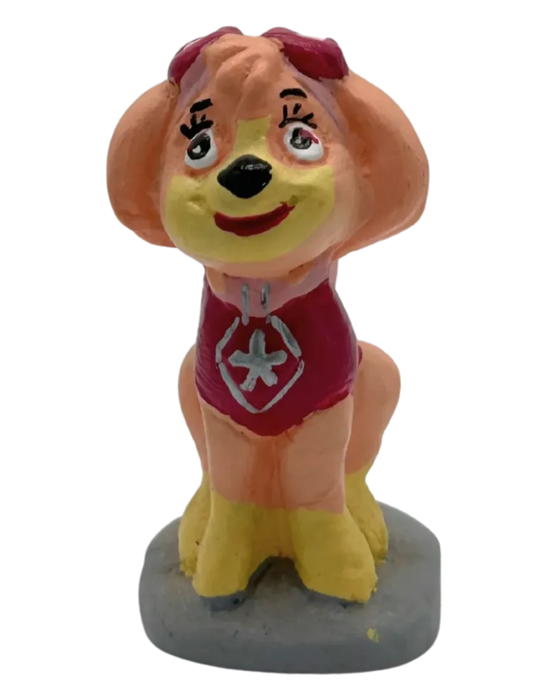 Caganer Skye Patrulla Canina – Figura Perfecta per a Nens i Col·leccionistes