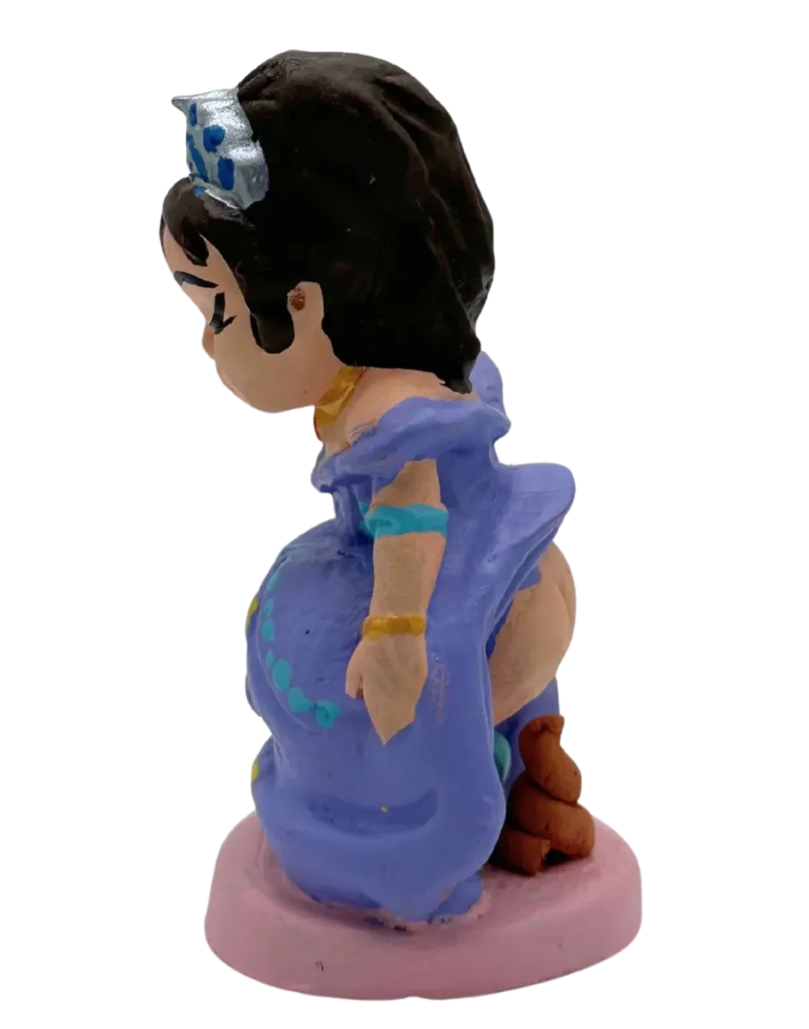 High-Quality Dark-Skinned Princess Caganer Figure - Buy Now
