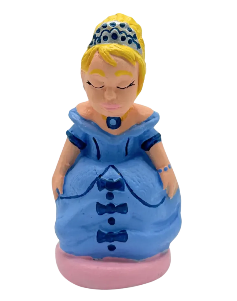 High-Quality Red-Haired Princess Caganer Figure - Buy Now