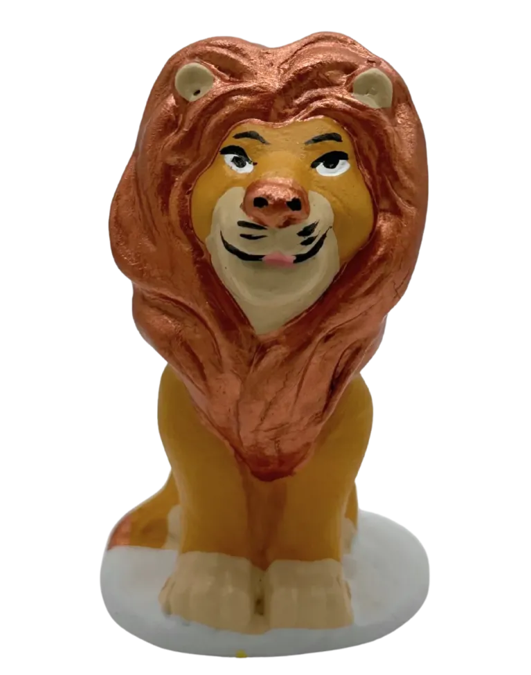 High-Quality Lion Caganer Figure - Buy Now
