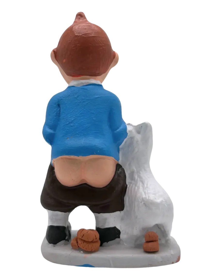 Caganer Tintín