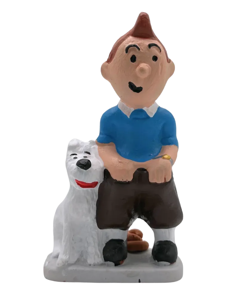 Caganer Tintín