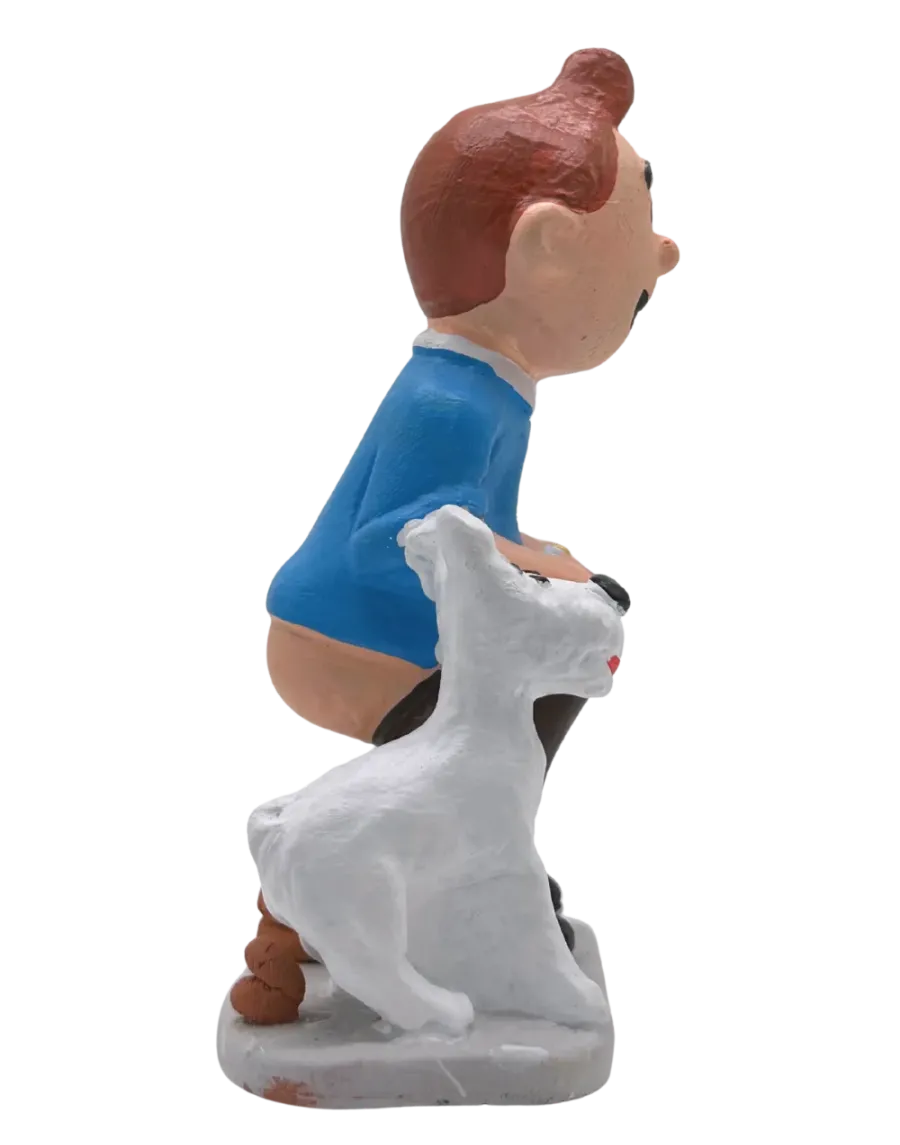Caganer Tintín
