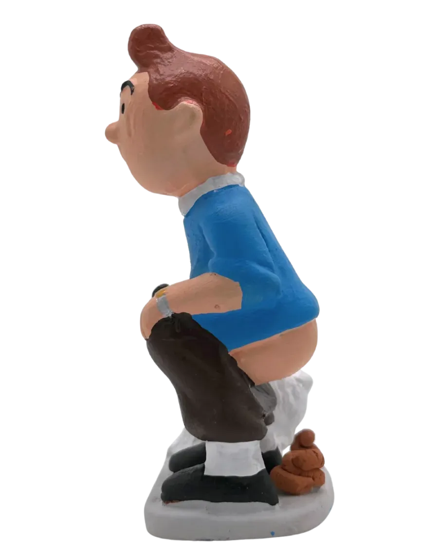 Caganer Tintín