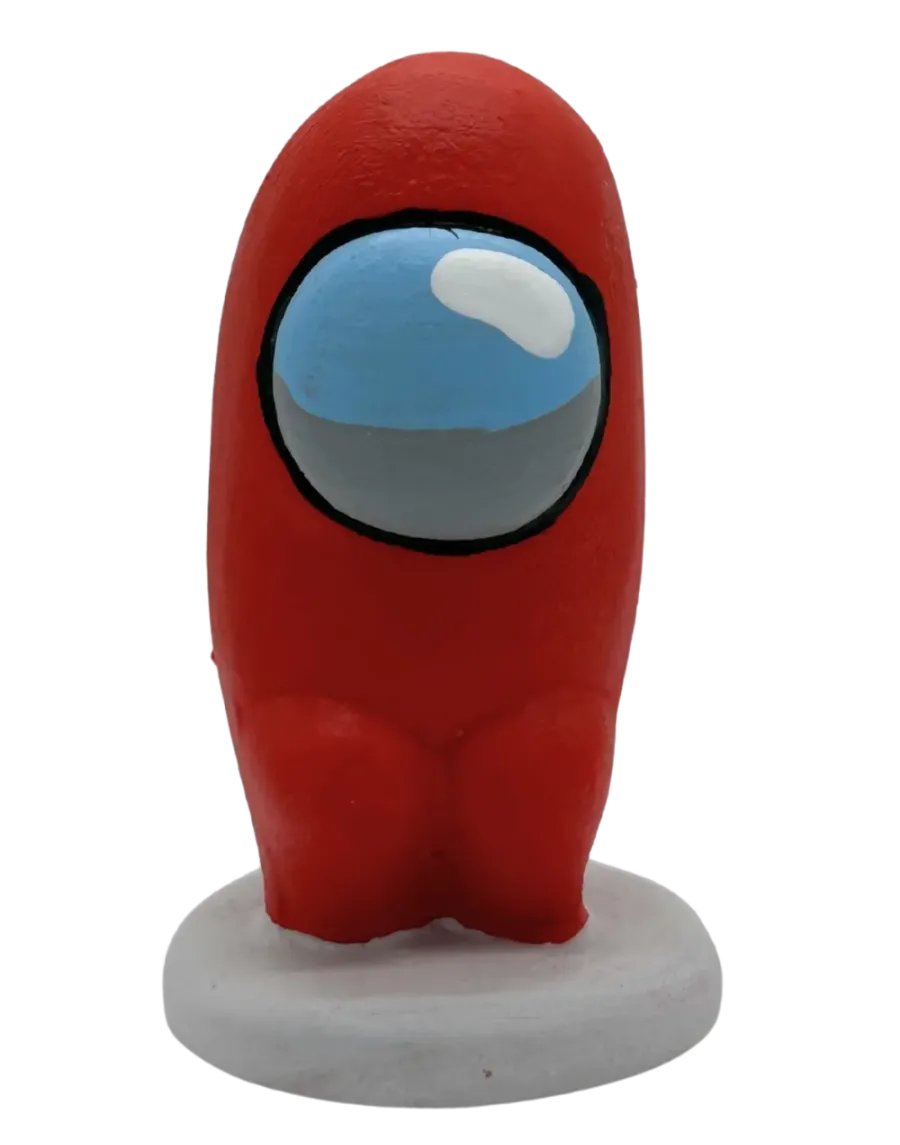 Figura de Caganer Among Us de Alta Calidad - Compra Ahora