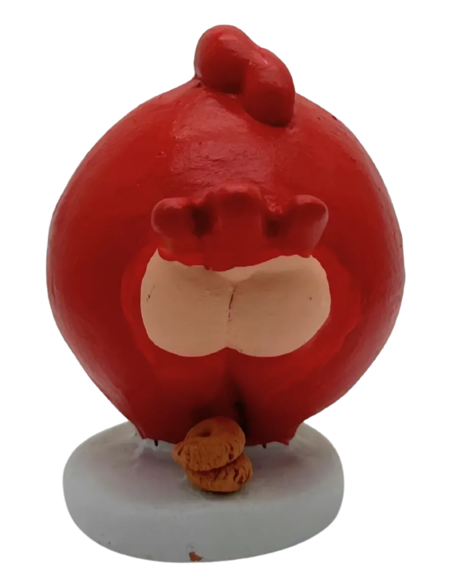 Figura de Caganer Angry Bird de Alta Calidad - Compra Ahora