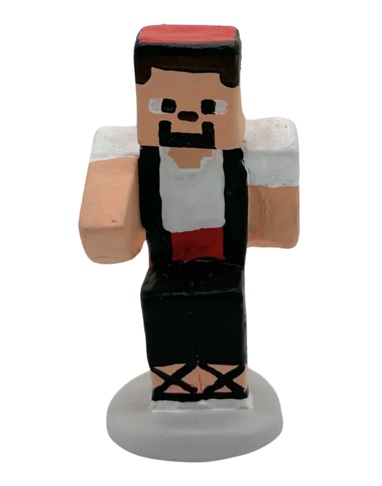 Figura de Caganer Minecraft de Alta Calidad - Compra Ahora