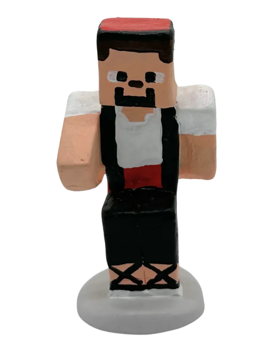 Figura de Caganer Minecraft de Alta Calidad - Compra Ahora