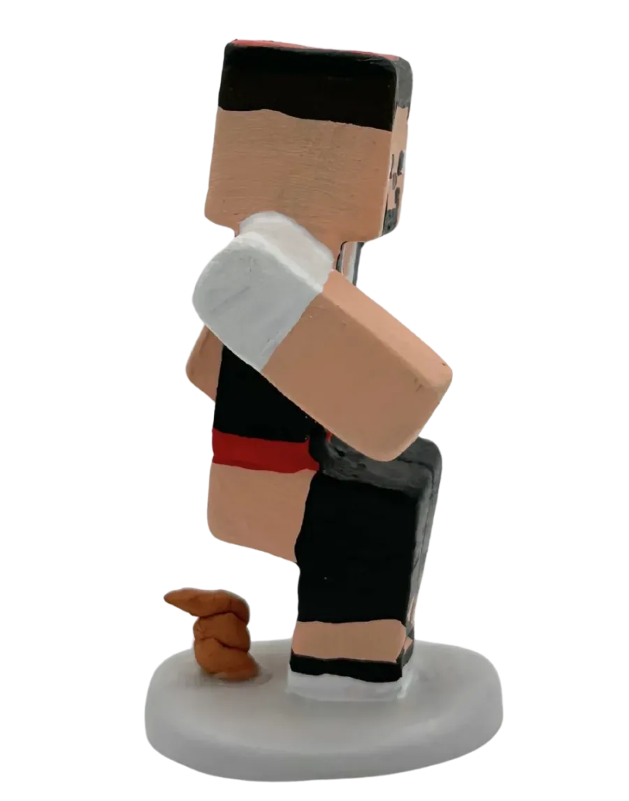 Figura de Caganer Minecraft de Alta Calidad - Compra Ahora