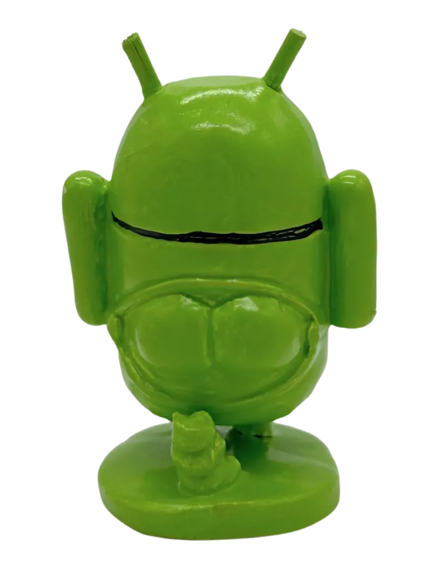 Figura de Caganer Android de Alta Calidad - Compra Ahora