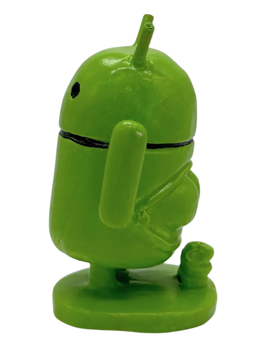 Figura de Caganer Android de Alta Calidad - Compra Ahora