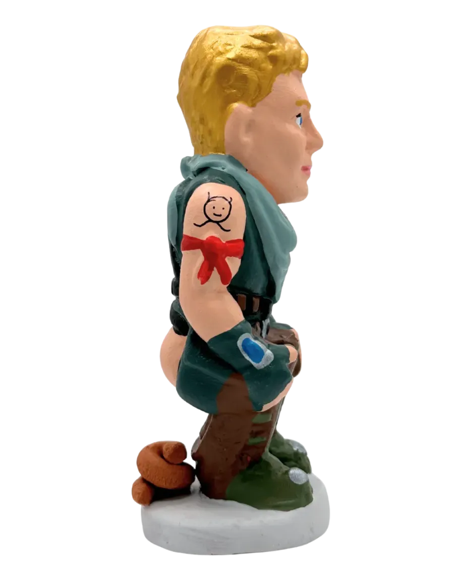 Caganer Skin Noob – Figura Divertida para Gamers y Coleccionistas