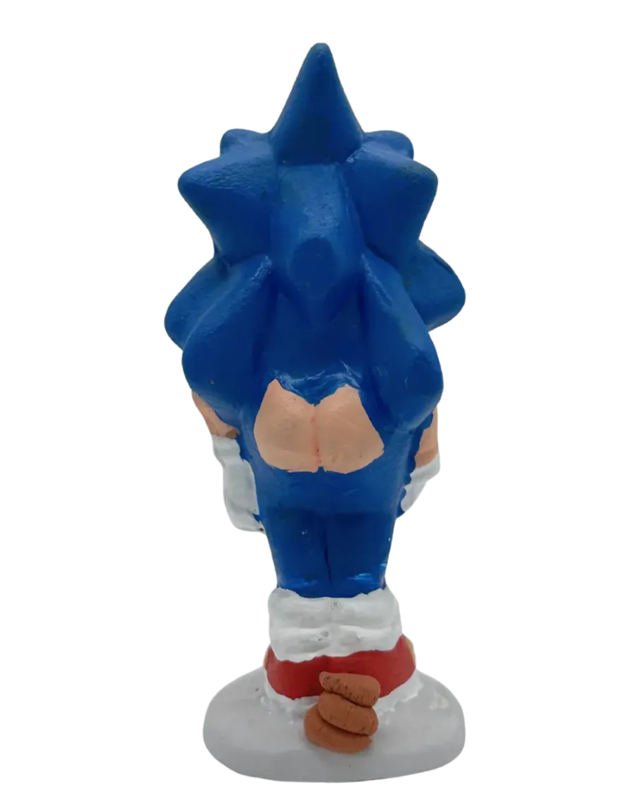 Figura de Caganer Sonic de Alta Calidad - Compra Ahora