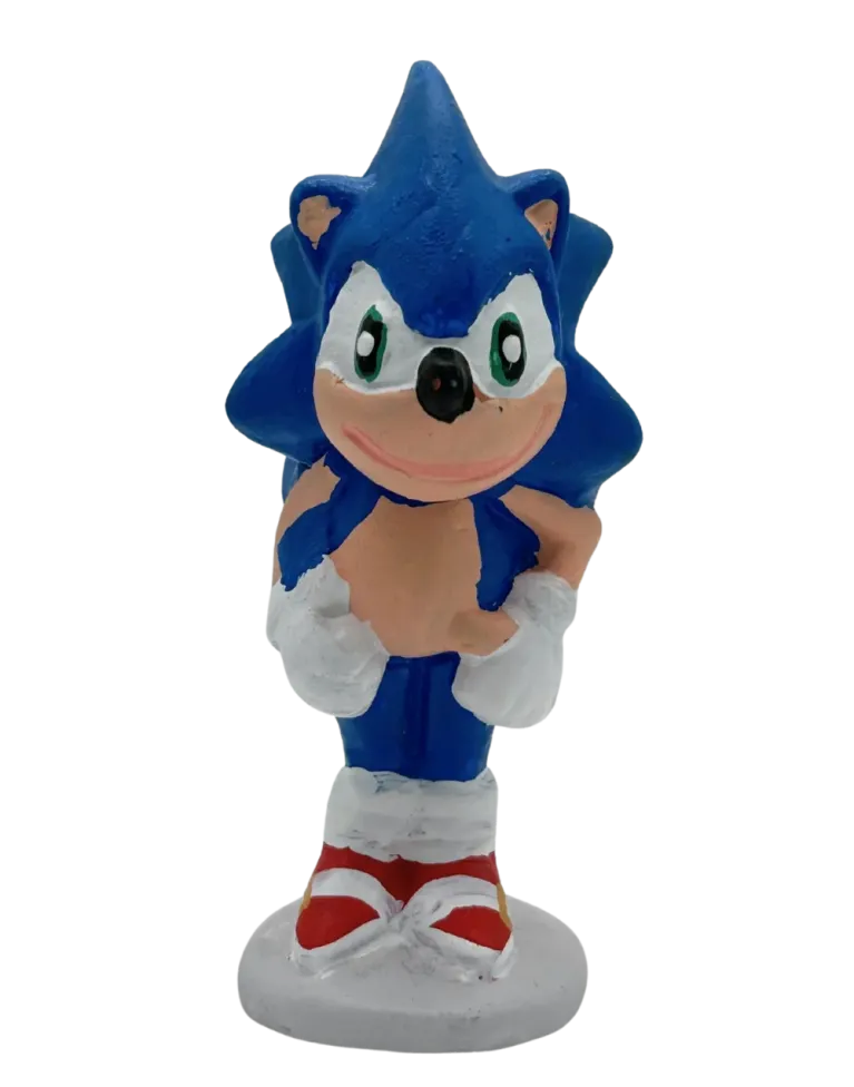 Figura de Caganer Sonic de Alta Calidad - Compra Ahora