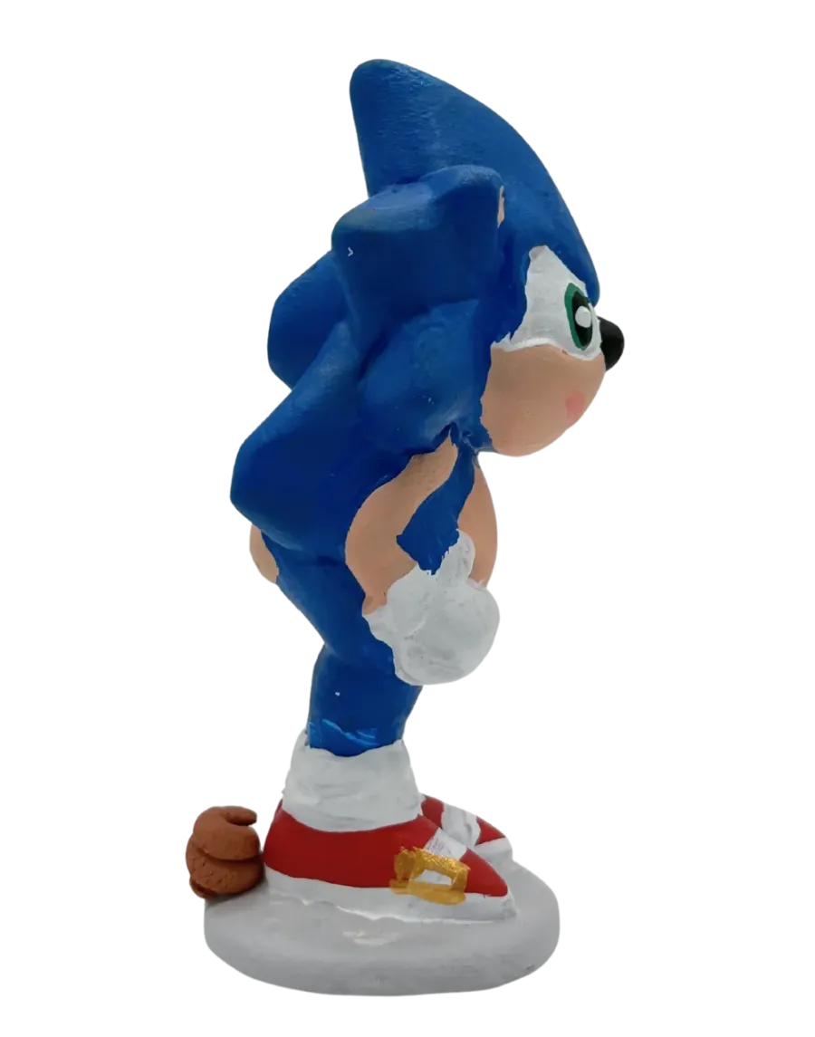 Figura de Caganer Sonic de Alta Calidad - Compra Ahora