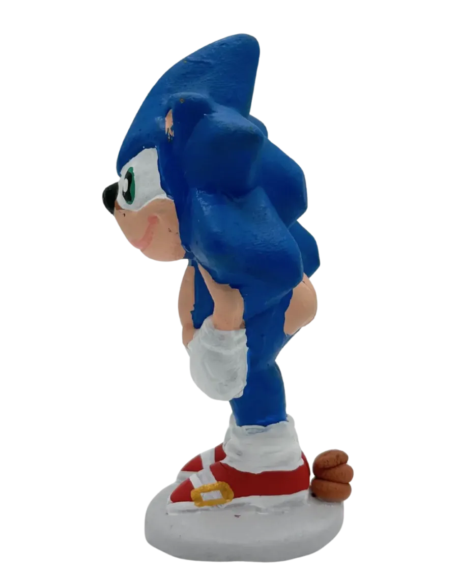 Figura de Caganer Sonic de Alta Calidad - Compra Ahora