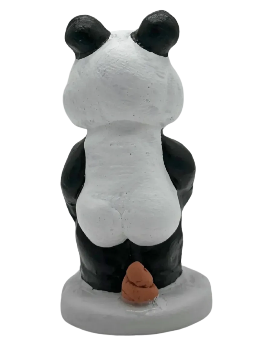 High-Quality Panda Caganer Figure - Buy Now