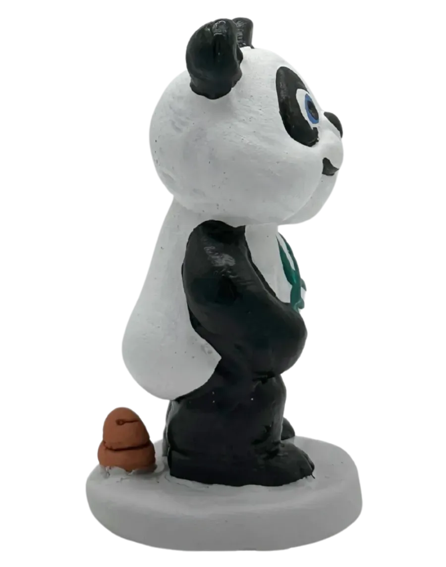 High-Quality Panda Caganer Figure - Buy Now