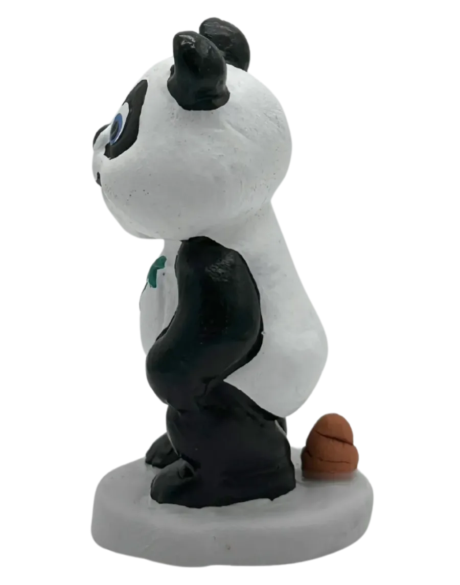 High-Quality Panda Caganer Figure - Buy Now
