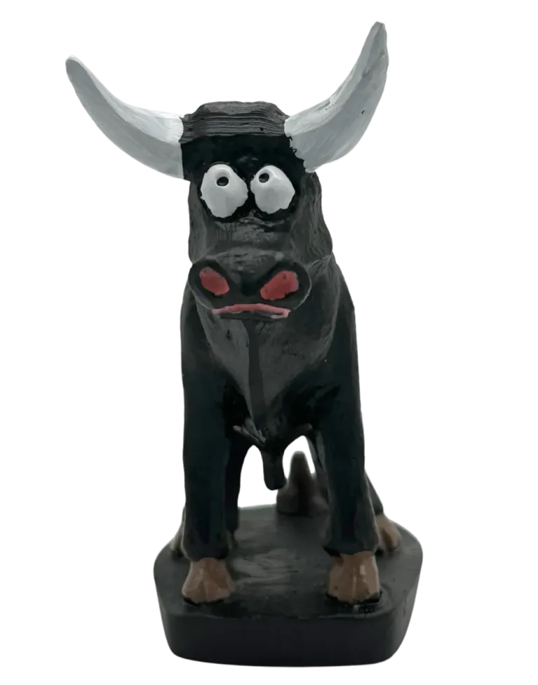 High-Quality Caganer Bull Figure - Buy Now