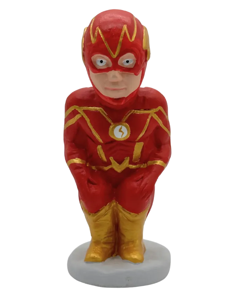High-Quality Flash Caganer Figure - Buy Now