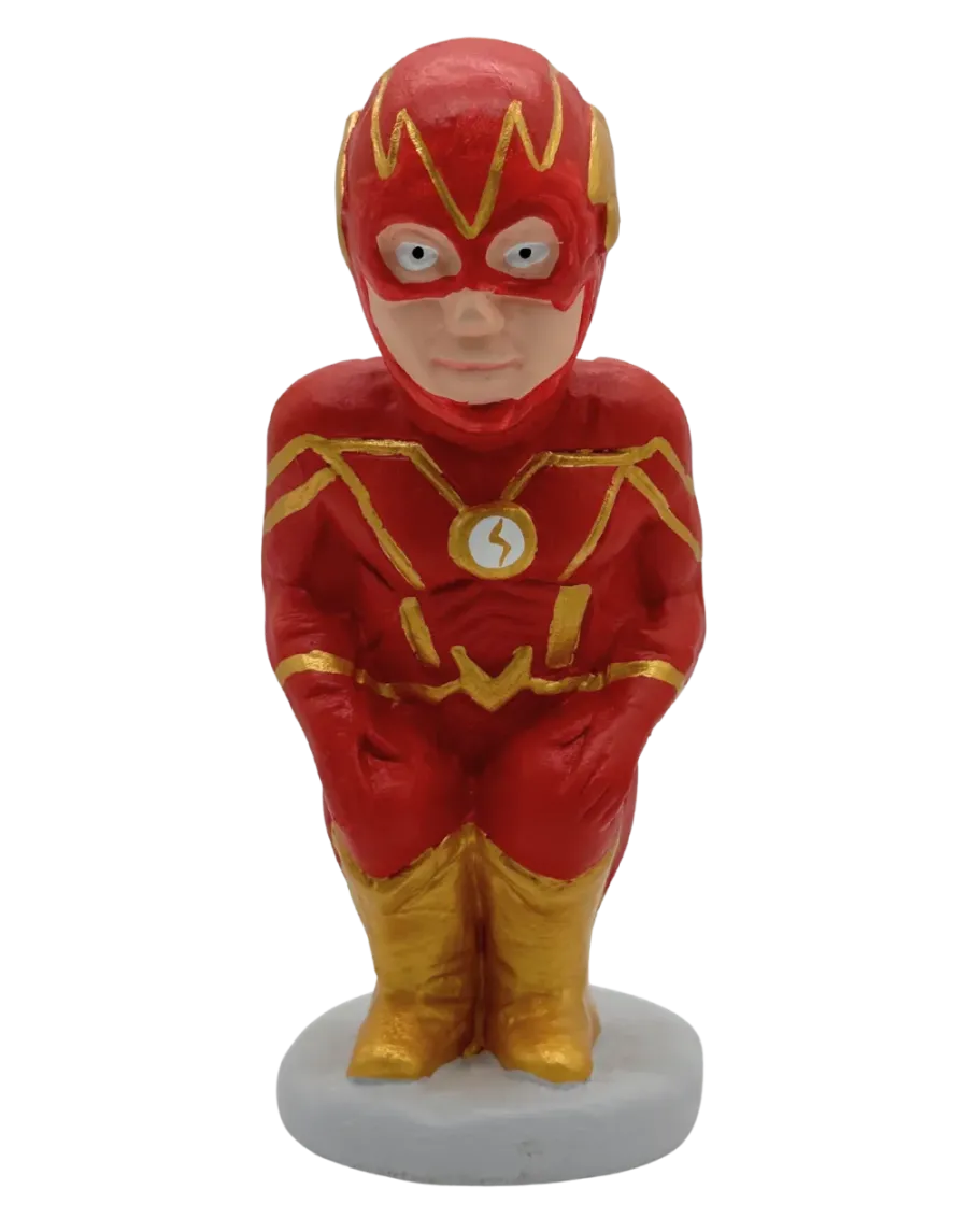 High-Quality Flash Caganer Figure - Buy Now