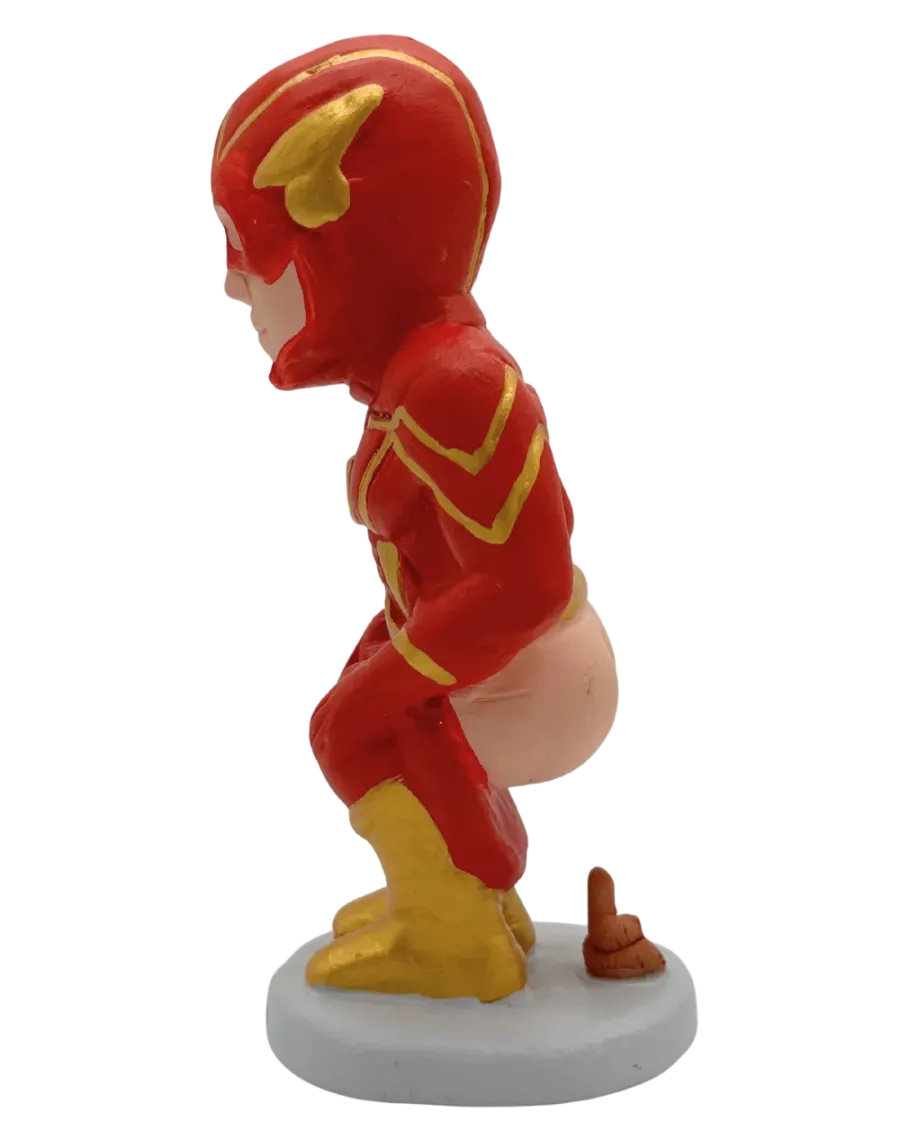 High-Quality Flash Caganer Figure - Buy Now