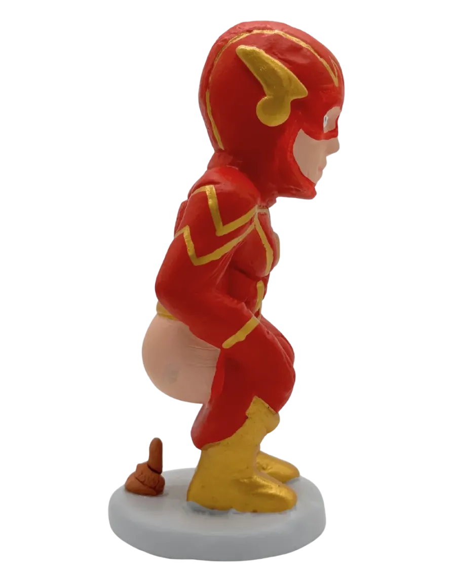 High-Quality Flash Caganer Figure - Buy Now