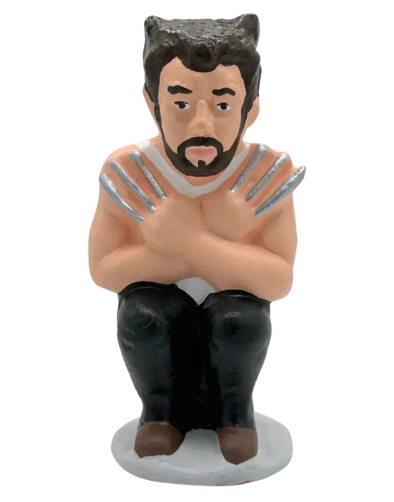 High-Quality Wolverine Caganer Figure - Buy Now