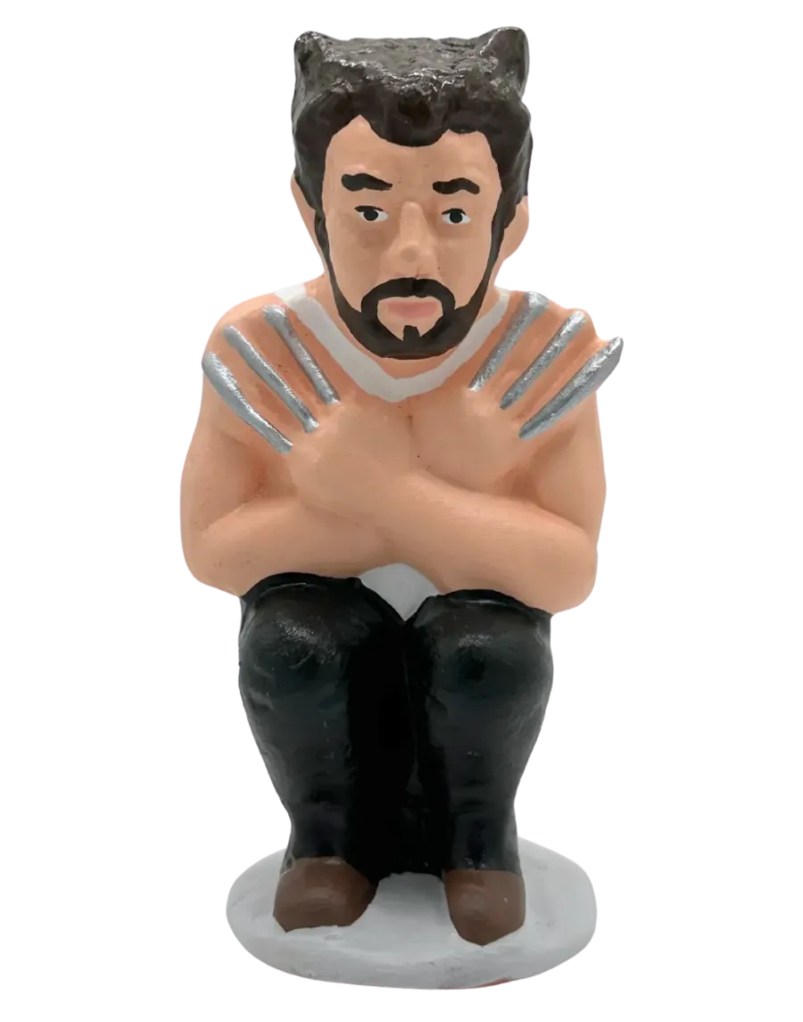 Figura de Caganer Lobezno d'Alta Qualitat - Compra Ara