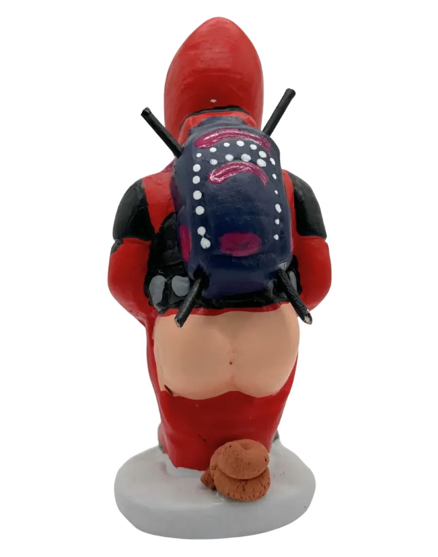 High-Quality Deadpool Caganer Figure - Buy Now