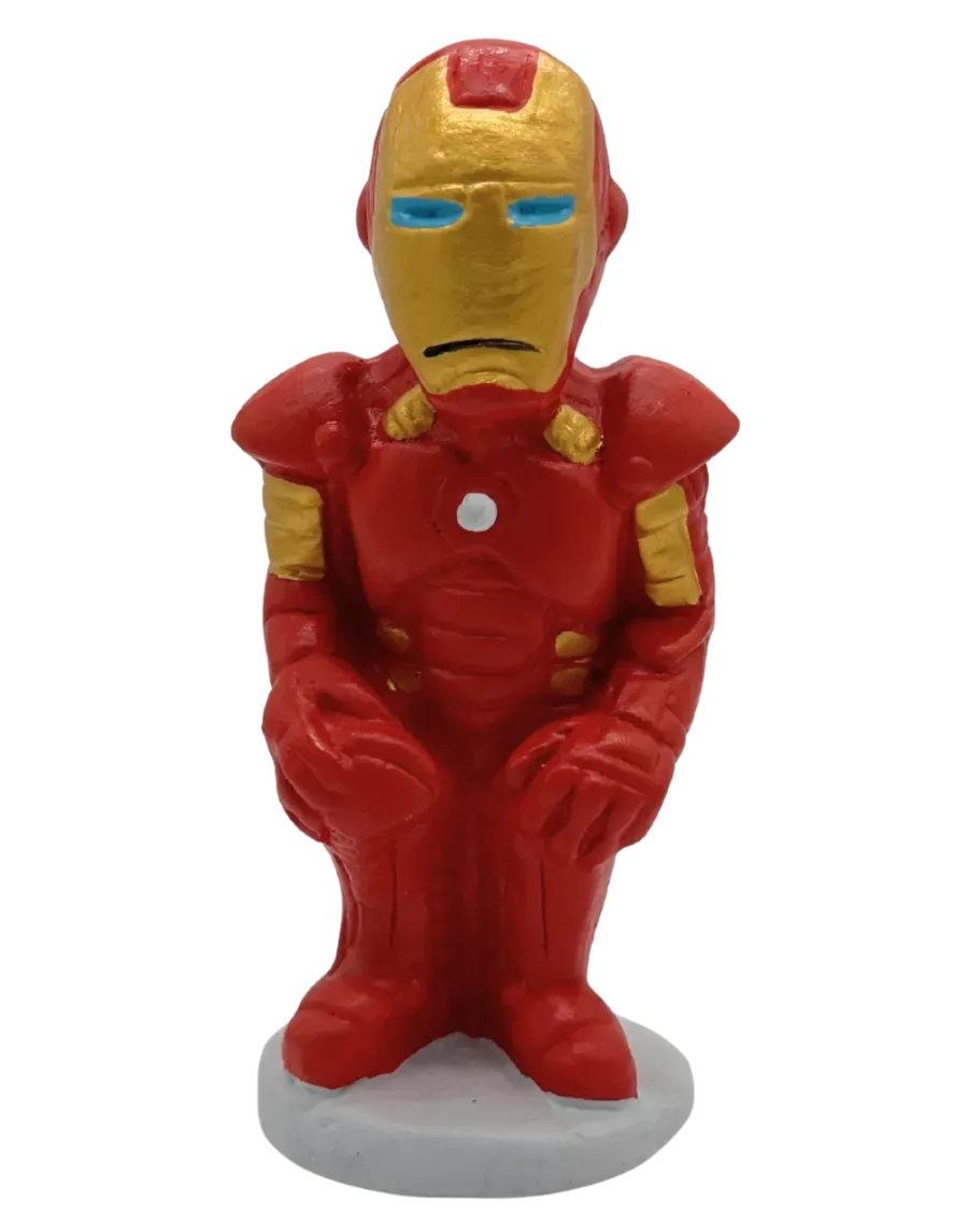 High-Quality Iron Man Caganer Figure - Buy Now