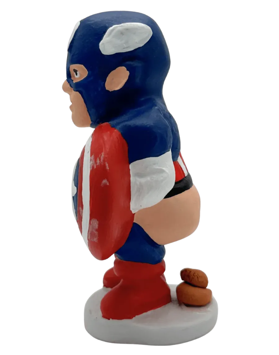 Caganer Captain America
